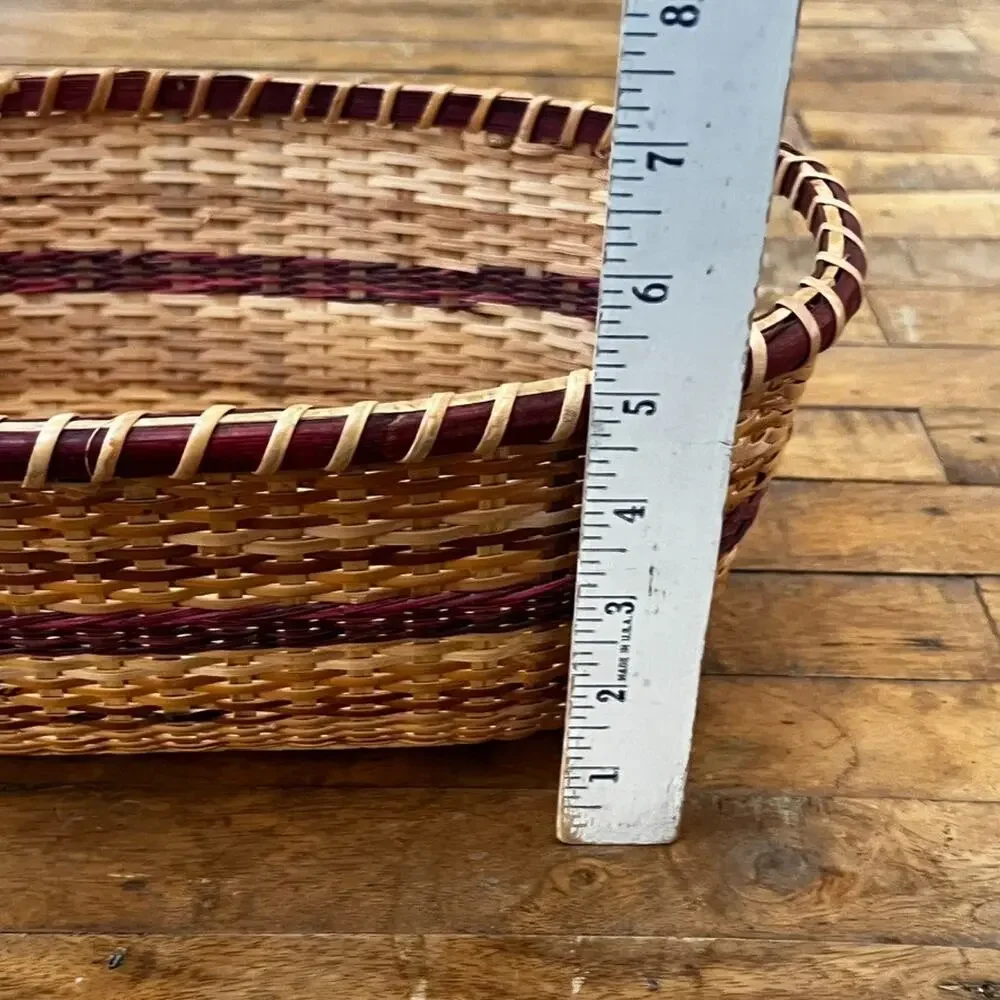 Handwoven Hazel Basket 12.5